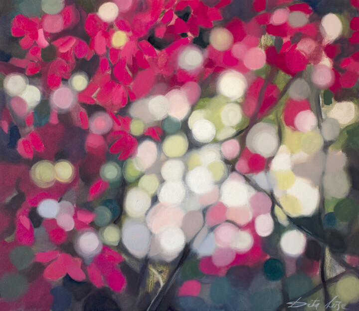 Glitter. Floral